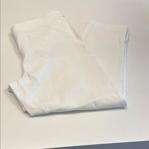 Chico's Classic White Straight Leg Pants